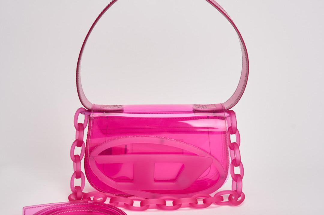 Borsa a spalla donna fuxia X08396 P8763T4222 DIESEL 