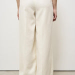 Pantalone donna a palazzo panna 8112 542501 L.B.M. 
