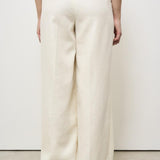 Pantalone donna a palazzo panna 8112 542501 L.B.M. 