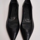 Ballerina donna a punta nera SNDP8FL130 BLACK AEYDE 