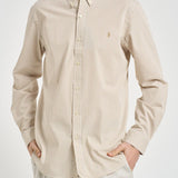 Camicia uomo a righe beige 710929344 500 RALPH LAUREN 