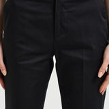 Pantalone donna con risvolto nero ALICE LONG CRSILKNERO BERWICH 