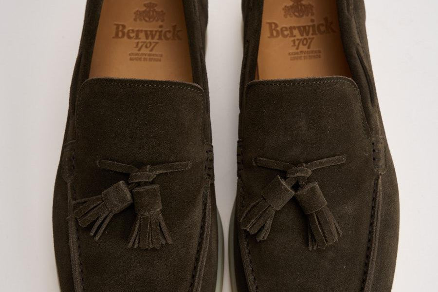 Mocassino uomo marrone scuro 5789 REPELLO CALFLODEN BERWICK 