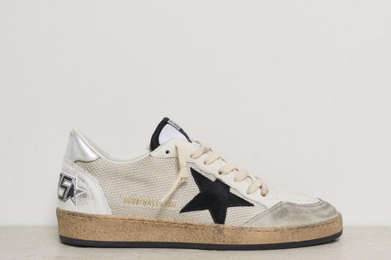 Sneakers uomo Ball-Star grigie GMF00117 F00321581780 GOLDEN GOOSE 
