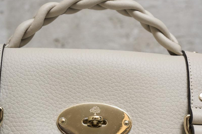 Borsa donna a mano grigio Alexa HH6746 736W160 MULBERRY 