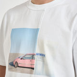 T-shirt uomo bianca con stampa 238T1 100 ARTE ANTWERP 