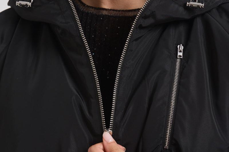 Giacca con cappuccio donna GONY BLACK IRO 