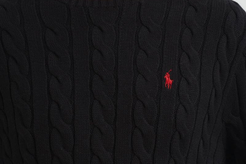 Maglia uomo girocollo nera 710775885 012 RALPH LAUREN 