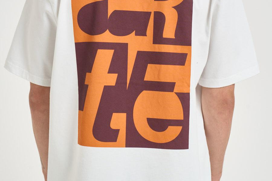 T-shirt uomo con stampa bianca 143T 100 ARTE ANTWERP 