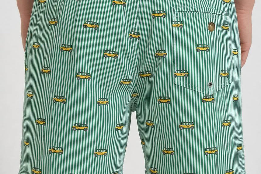 Costume uomo cars verde RIDESTRIPES 51 MC2 SAINT BARTH 