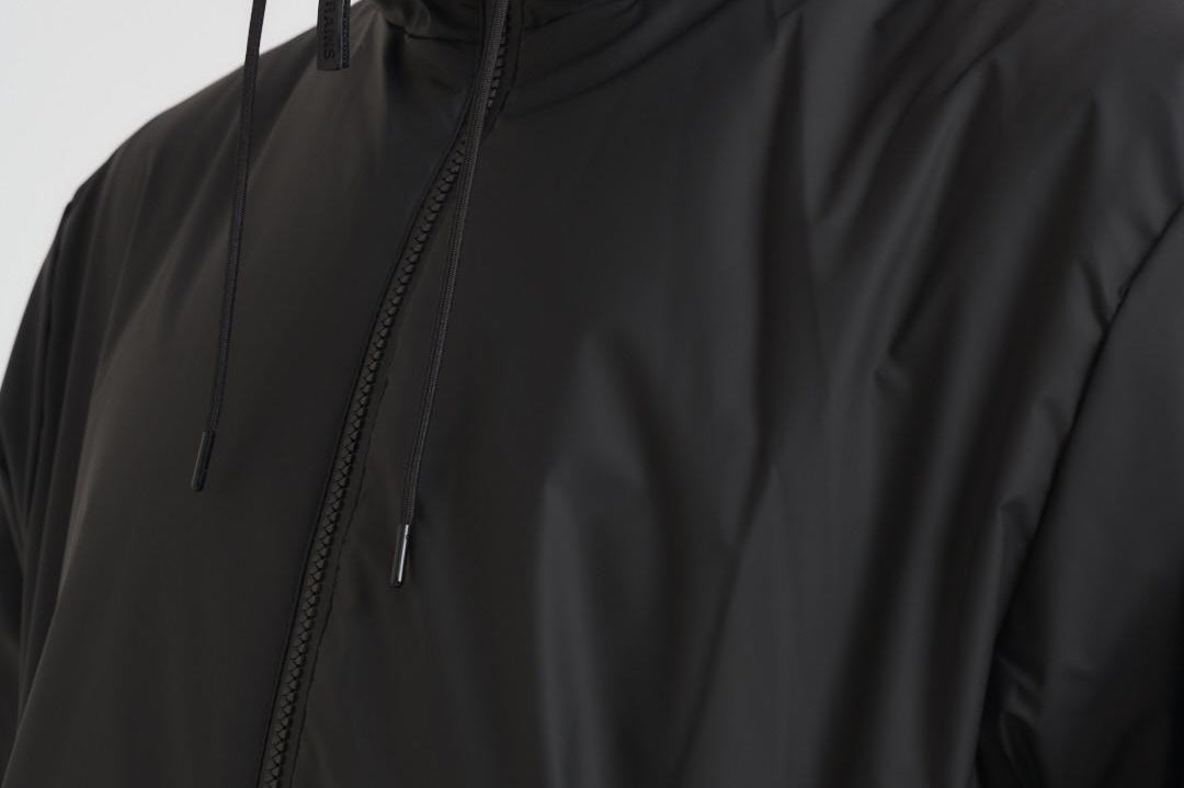 Giacca uomo impermeabile nera 15770 01 RAINS 