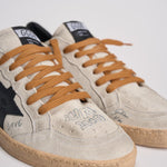 Sneakers ballstar uomo in suede GMF00117 F00757860336 GOLDEN GOOSE 