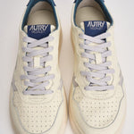 Sneakers uomo Medalist Low panna e blu AULM NE20 AUTRY 