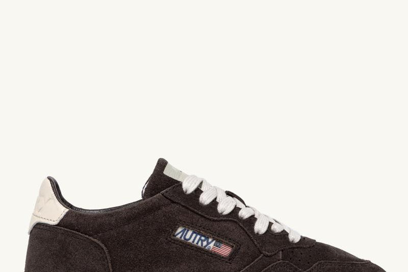 Sneakers uomo Medalist low suede marrone AULM UH08 AUTRY 