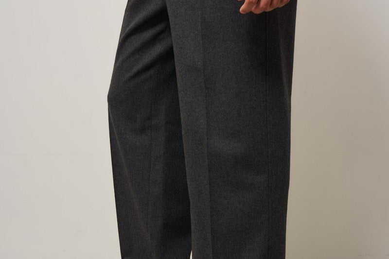 Pantalone uomo gamba dritta grigio BP191 WV008GY DROLE DE MONSIEUR 