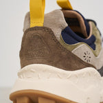 Sneakers uomo Yamano 3 marrone 3B06 GREYBLUE FLOWER MOUNTAIN 