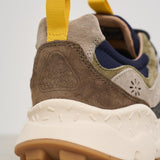 Sneakers uomo Yamano 3 marrone 3B06 GREYBLUE FLOWER MOUNTAIN 