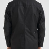 Gicca uomo in cotone cerato Ogston nero MWX0700 BK11 BARBOUR 