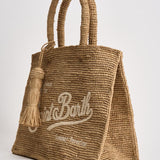 Borsa donna Colette in rafia naturale beige COLETTERAFFIA 00222L MC2 SAINT BARTH 