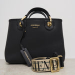 Borsa a mano donna in pelle nera EW000361 AF12103MC032 EMPORIO ARMANI 