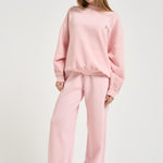 Felpa donna girocollo rosa 211A96258 002 RALPH LAUREN 