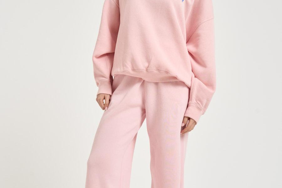 Felpa donna girocollo rosa 211A96258 002 RALPH LAUREN 