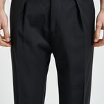 Pantalone uomo chino nero CHIAIA PO1383XBLACK BERWICH 