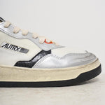 Sneakers uomo Medalist Super Vintage bianca, nera e argento AVLM MS13 AUTRY 