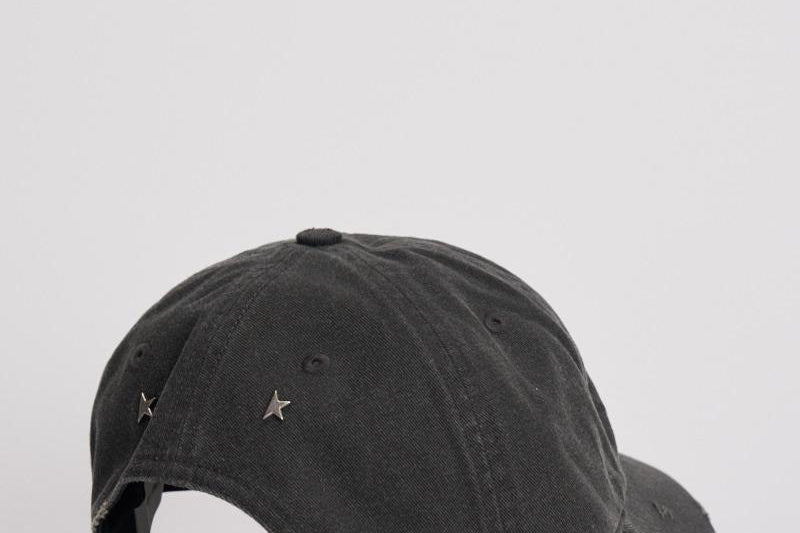 Cappello uomo baseball denim grigio GUP01038 P00219860100 GOLDEN GOOSE 