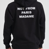 Felpa uomo con cappuccio nera HO162 CO127BL DROLE DE MONSIEUR 