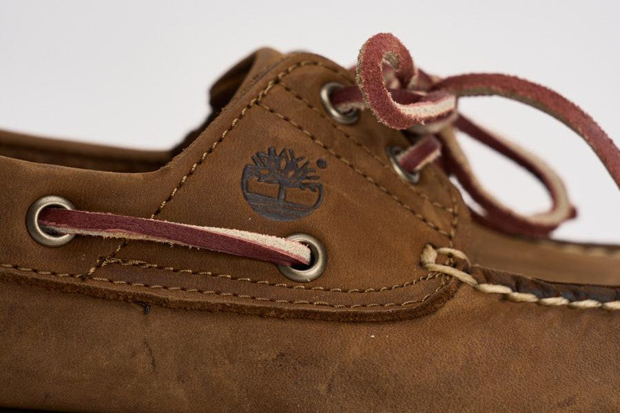 Mocassino uomo barca Classic 2-Eye marrone 1001R 214 TIMBERLAND 