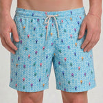 Costume uomo Bubble Gelly azzurro BUBBLEGELLYFISH 01 MC2 SAINT BARTH 