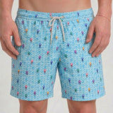 Costume uomo Bubble Gelly azzurro BUBBLEGELLYFISH 01 MC2 SAINT BARTH 
