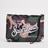Pochette donna Aline camouflage verde militare ALINE 03147L MC2 SAINT BARTH 