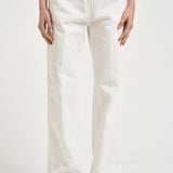 Jeans donna in denim bianco BONNIEBULL44 OFFWHITE HAIKURE 