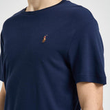 T-shirt uomo girocollo blu navy 710740727 003 RALPH LAUREN 