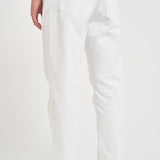 Jeans uomo tapered crop in denim bianco MUSSO UP518001 DEPARTMENT FIVE 