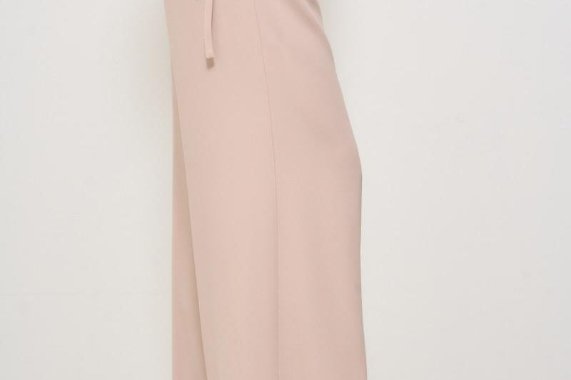 Pantalone donna a palazzo rosa F5SS36 F47 LIVIANA CONTI 