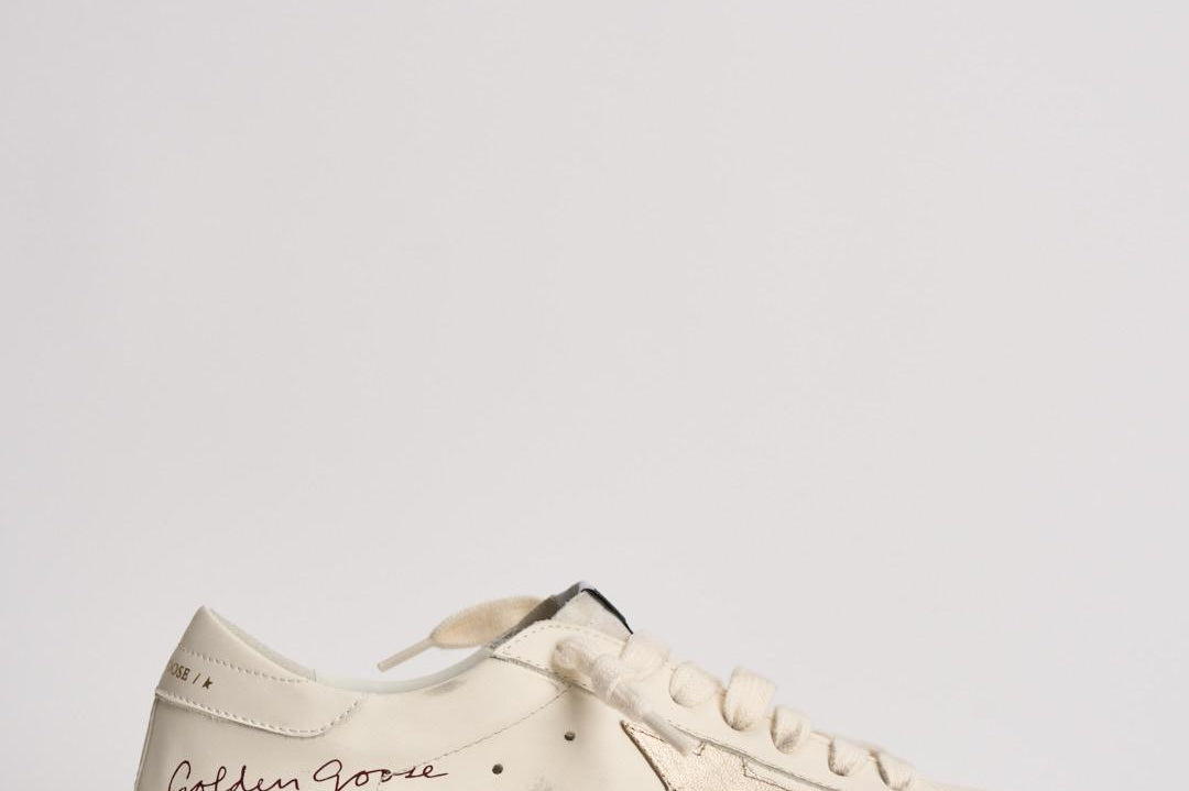 Sneakers uomo Super-star crema GMF01015 F00816610847 GOLDEN GOOSE 