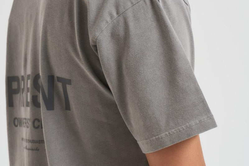 T-shirt uomo girocollo grigia OCM41114 ULTIMATEGREY REPRESENT 