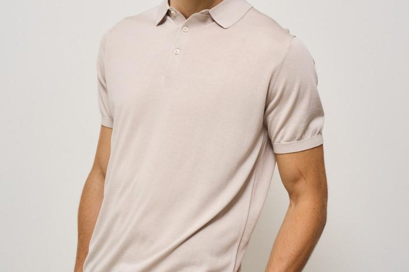Polo uomo gesso K100426 60 KANGRA 
