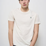 T-shirt uomo girocollo panna 710671438 421 RALPH LAUREN 