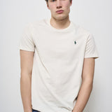 T-shirt uomo girocollo panna 710671438 421 RALPH LAUREN 