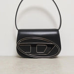 Borsa donna 1DR in pelle nera X08396 PR818T8013 DIESEL 