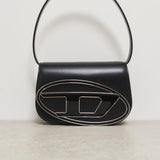 Borsa donna 1DR in pelle nera X08396 PR818T8013 DIESEL 