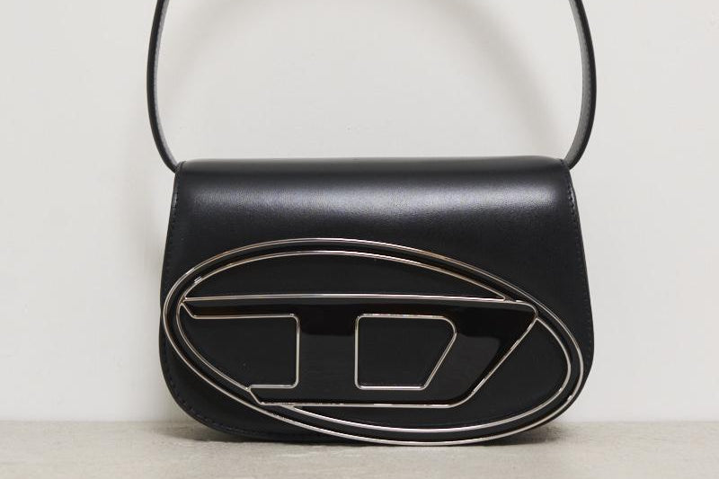 Borsa donna 1DR in pelle nera X08396 PR818T8013 DIESEL 