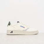 Sneakers uomo Medalist bianche e verdi AULM NE05 AUTRY 