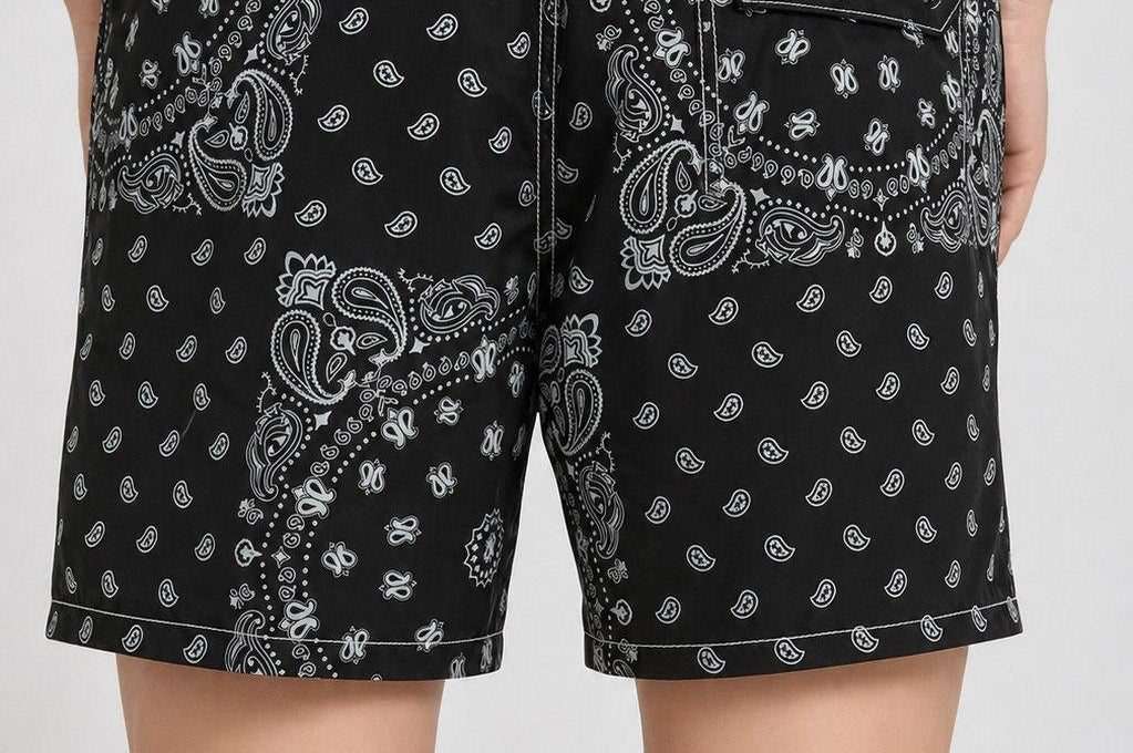 Costume uomo bandana nero JUMBOFOULARD 00 MC2 SAINT BARTH 