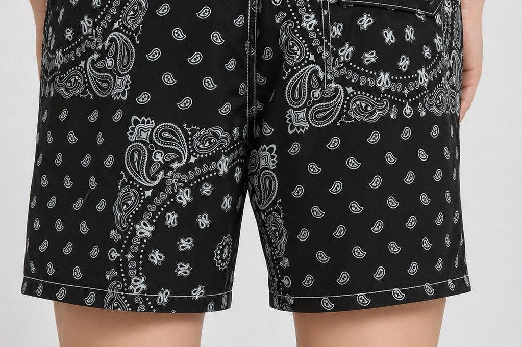 Costume uomo bandana nero JUMBOFOULARD 00 MC2 SAINT BARTH 