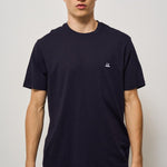 T-shirt uomo girocollo blu TS031A 888 CP COMPANY 